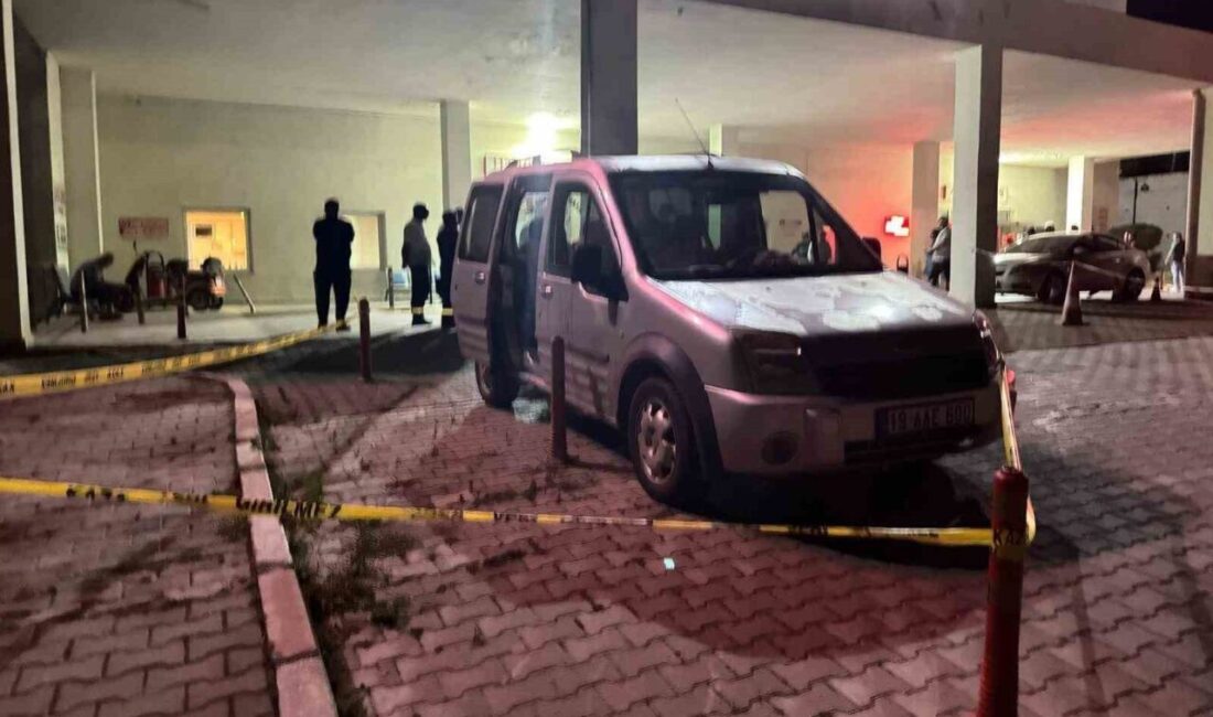 Çorum'un Sungurlu ilçesinde meydana gelen kaza sonucu hafif ticari araçta