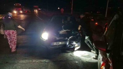 Alaca'da kırmızı ışık ihlali sonucu meydana gelen kazada Haydar A.