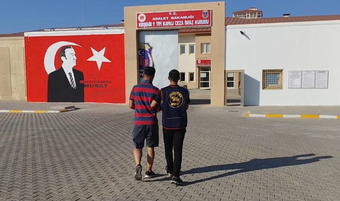 Kırşehir Açık Ceza İnfaz Kurumu'ndan kaçan İ.K., jandarma ekiplerince Kaman