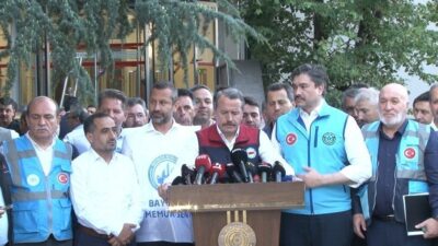 Memur-Sen Genel Başkanı Ali Yalçın, Kamu İşveren Heyeti'nin 8. Dönem