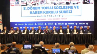 Memur-Sen Genel Başkanı Ali Yalçın, toplu sözleşme sonuçlarını değerlendirerek adaletin