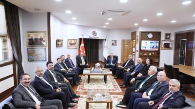 Merkez Bankası Başkanı Fatih Karahan, Ankara Ticaret Odası'nı ziyaret etti.