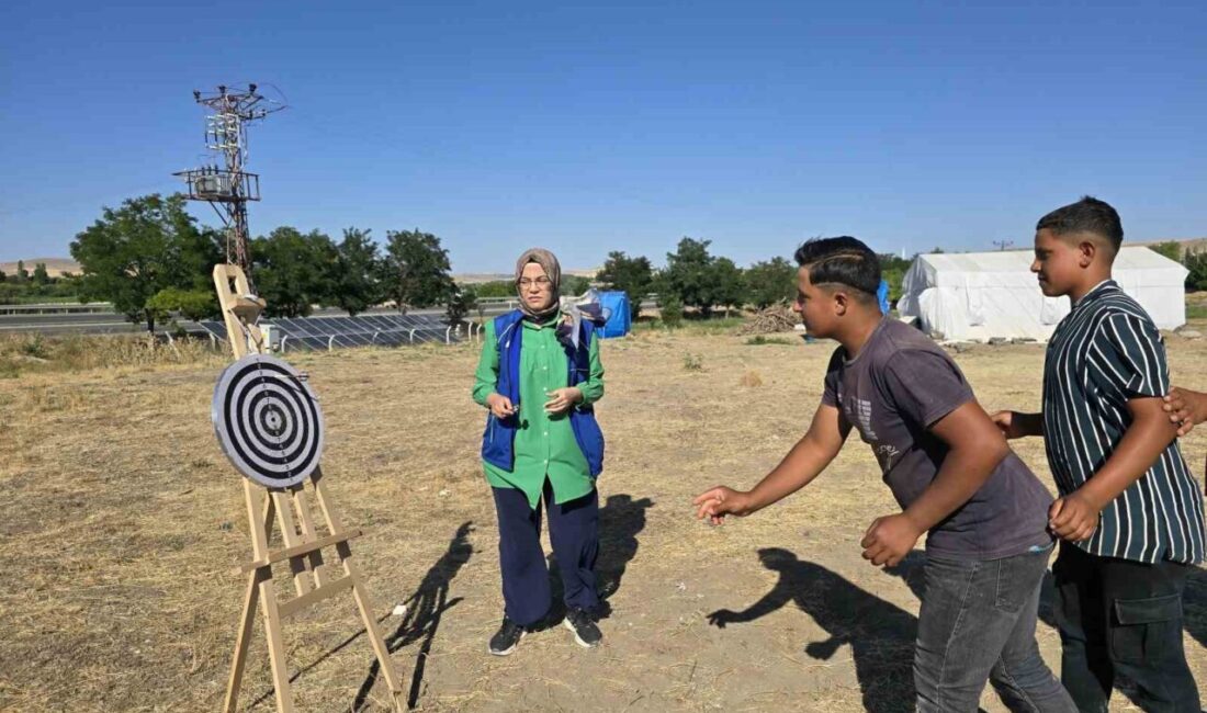 Yozgat'ın Yerköy ilçesine bağlı Saray köyünde mevsimlik tarım işçisi olarak