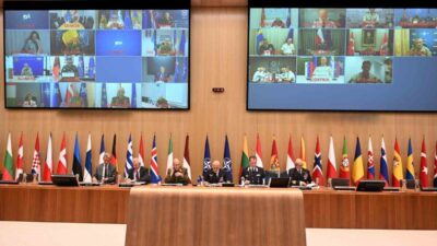 NATO Genelkurmay Başkanları, Ukrayna gündemini ele aldıkları video konferans toplantısında