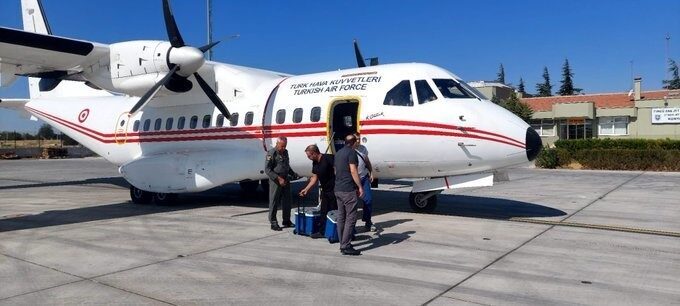 Konya'da organ nakli bekleyen vatandaşa Hava Kuvvetlerine ait ambulans uçakla