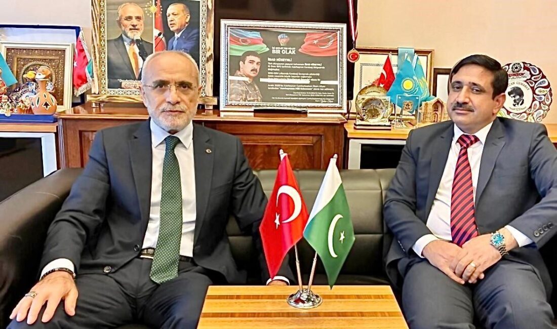 Pakistan Ankara Büyükelçiliği Kültür Müşaviri Adeel Ahmed ve heyeti, Cumhurbaşkanı