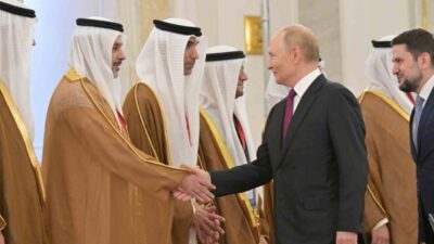 Rusya Devlet Başkanı Vladimir Putin, ABD Başkanı Donald Trump ile