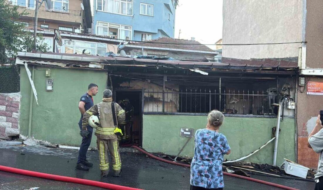 Sarıyer'de çıkan yangında evde mahsur kalan 2 kardeş ağır yaralı