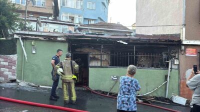 Sarıyer'de çıkan yangında evde mahsur kalan 2 kardeş ağır yaralı