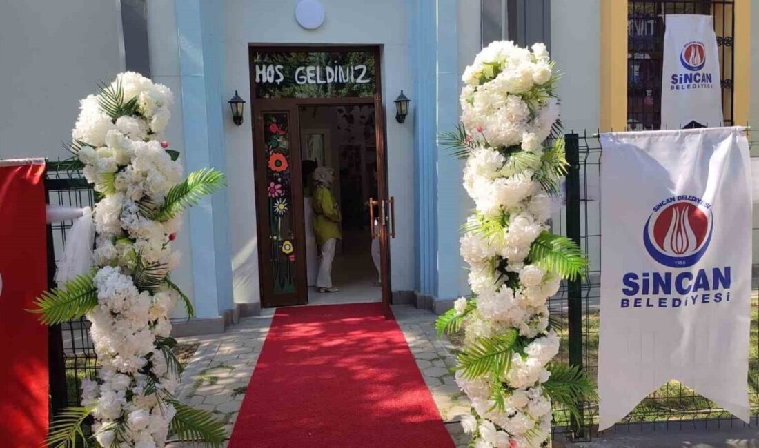 Sincan Belediyesi, Andiçen Mahallesi'nde bulunan Şehit Mustafa Altıparmak Parkı'nda yeni