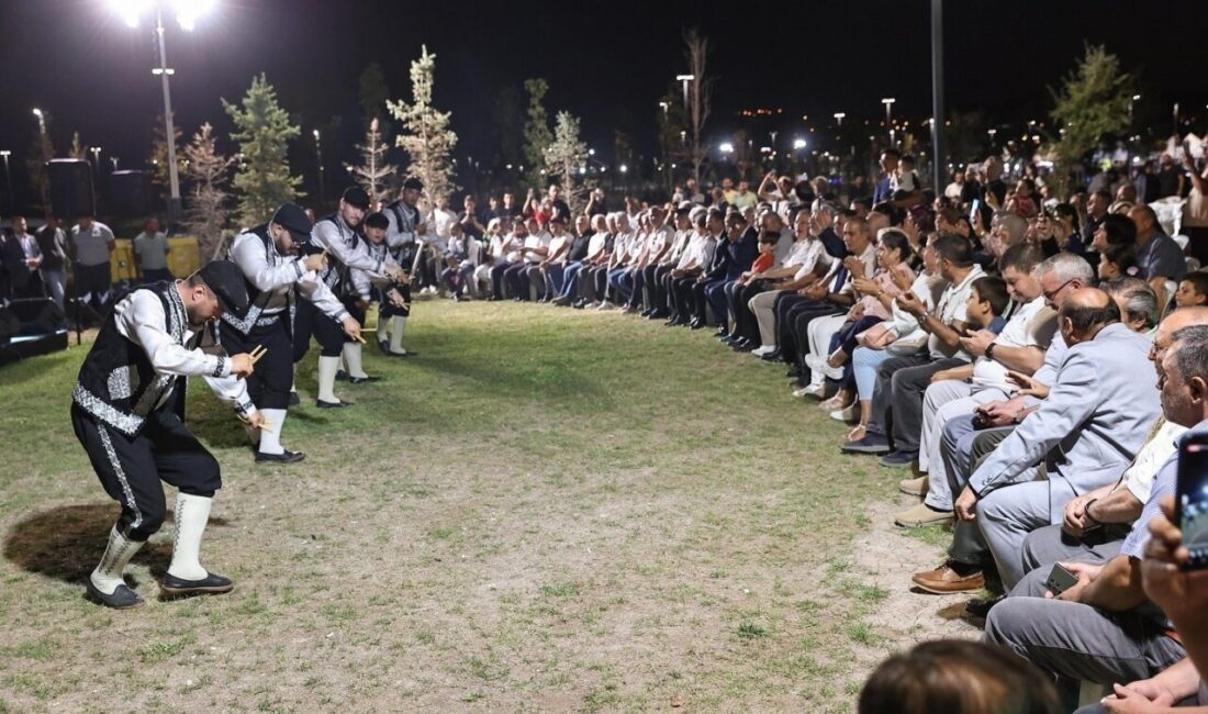 Sincan Belediyesi yaz festivali kapsamında Sincan Park'ta Memleket Günleri etkinliği