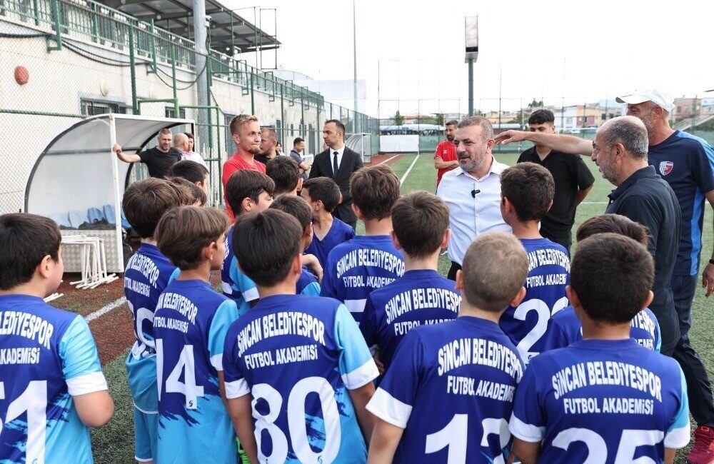 Sincan Belediyespor'un 2 Ağustos'ta başlayacak yaz futbol okulu, 8-12 yaş