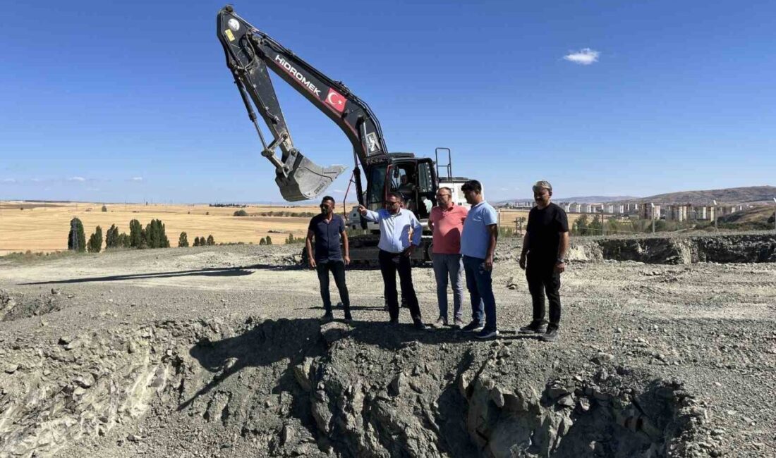 Sorgun Belediyesi'nin Yeni Mezarlık Alanı Projesi'nin ilk etabı dualarla başladı.