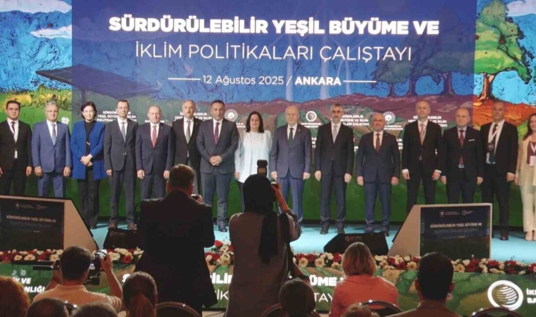 Çevre, Şehircilik ve İklim Değişikliği Bakanlığı'nın Ankara'da düzenlediği "Yeşil Büyüme