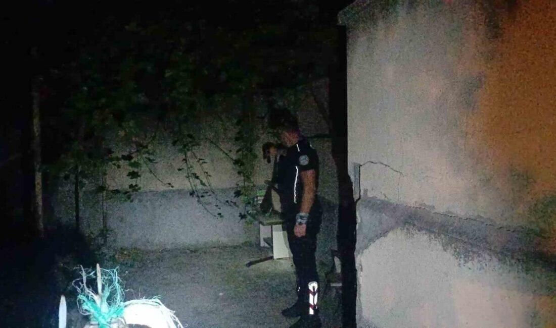 Çorum'da yaşanan olayda, F.Ç. isimli kişi husumetli olduğu şahısların evinin