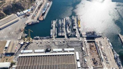 TEKNOFEST Mavi Vatan temasıyla İstanbul Tersanesi'nde devam ediyor. Sergilenen savaş
