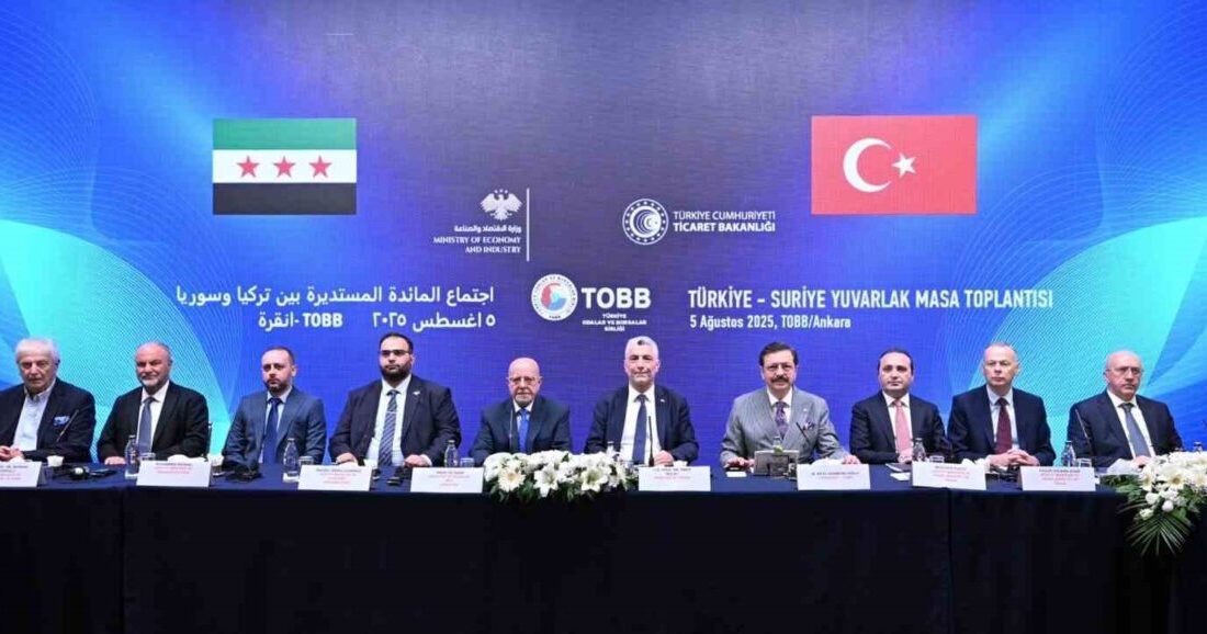 TOBB Başkanı Rifat Hisarcıklıoğlu, Türkiye-Suriye ilişkilerinin geliştirilerek güçlenmesini ve Suriye'de