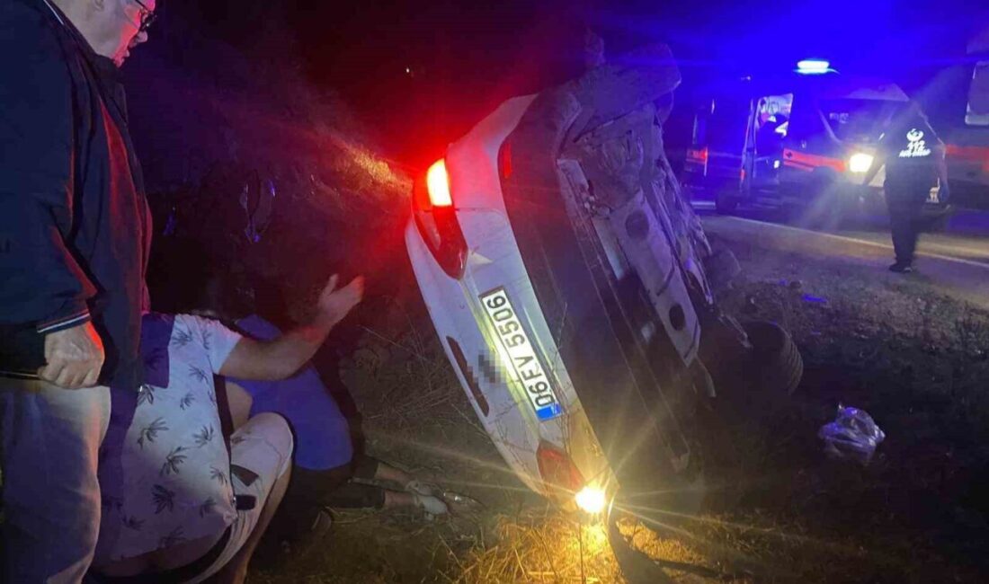 Alaca'da meydana gelen kazada ağır yaralanan otomobil sürücüsü Erdi Çağır,
