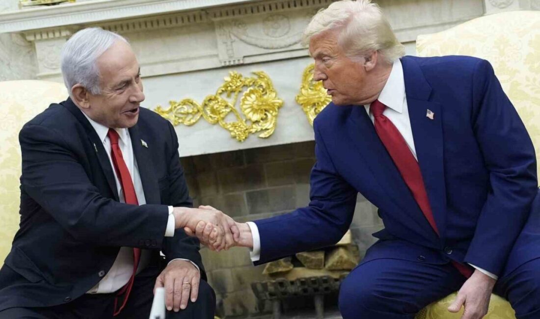 ABD Başkanı Donald Trump, İsrail Başbakanı Binyamin Netanyahu'yu savaş kahramanı