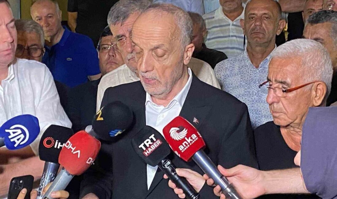 TÜRK-İŞ Genel Başkanı Ergün Atalay, Kamu Toplu İş Sözleşmeleri Çerçeve