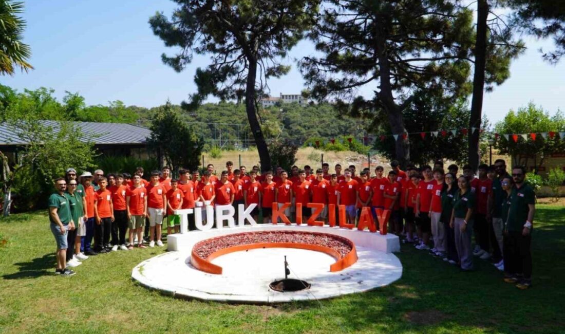 Türk Kızılay, Gençlik Kampları'nda 53 ilden binlerce öğrenciye ev sahipliği
