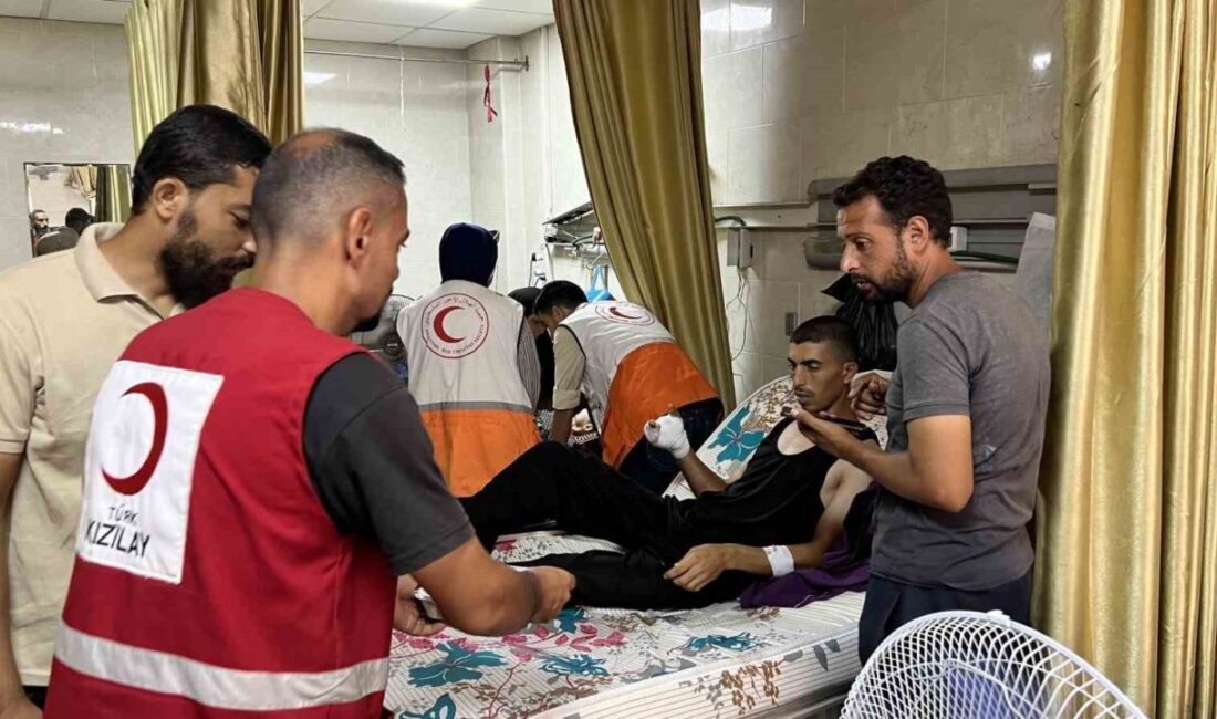 Türk Kızılay, Gazze'deki El Kudüs Hastanesi'ne günlük 600 kişilik sıcak