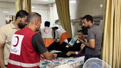 Türk Kızılay, Gazze'deki El Kudüs Hastanesi'ne günlük 600 kişilik sıcak