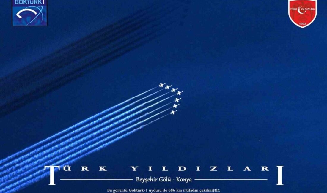 Türk Yıldızları, Beyşehir Gölü üzerinde 100 metre yükseklikte yaptığı uçuş,