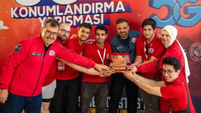 TEKNOFEST kapsamında düzenlenen 5G Konumlandırma Yarışması'nda İstanbul Teknik Üniversitesi'nde final