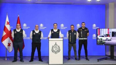 Gürcistan ve Türkiye İçişleri Bakanlıkları işbirliğiyle yapılan operasyonda, Türkiye'nin aradığı