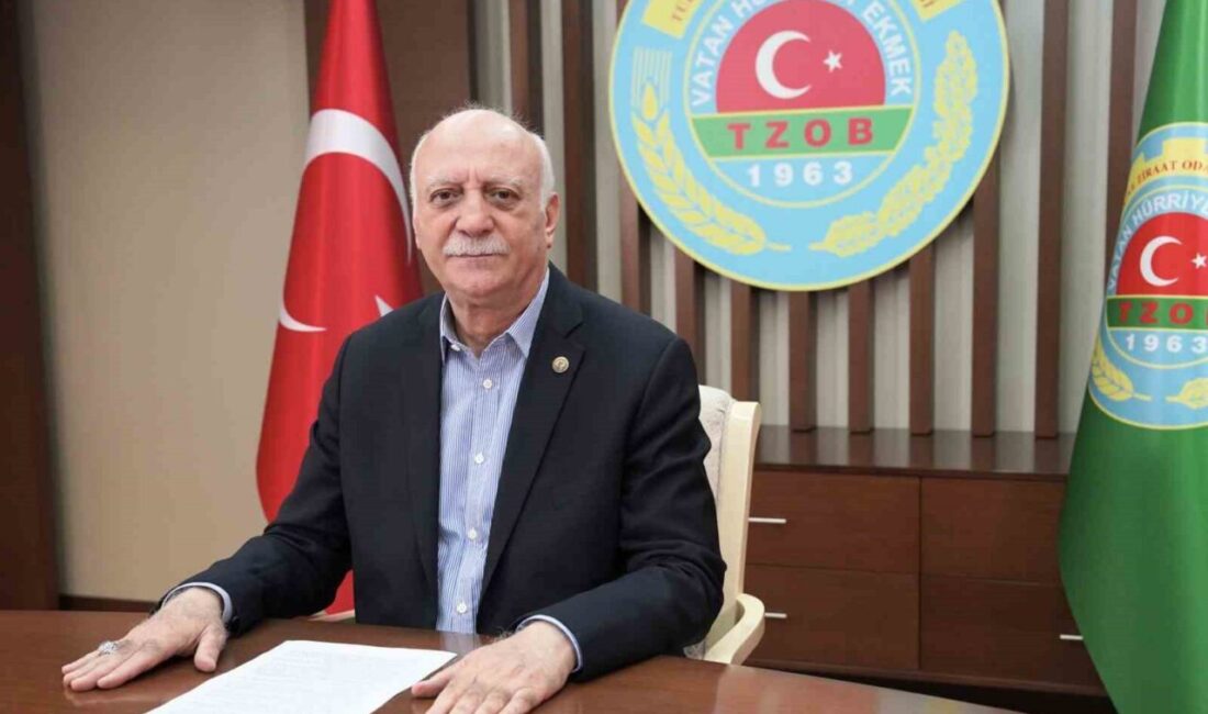 TZOB Genel Başkanı Bayraktar, su kaynaklarının korunmasının hayati önem taşıdığını