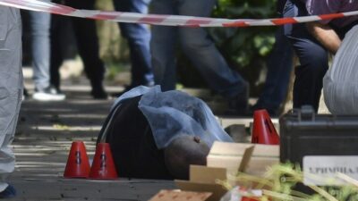 Ukrayna'nın Lviv şehrinde eski Parlamento Başkanı Andriy Parubiy'e silahlı saldırı