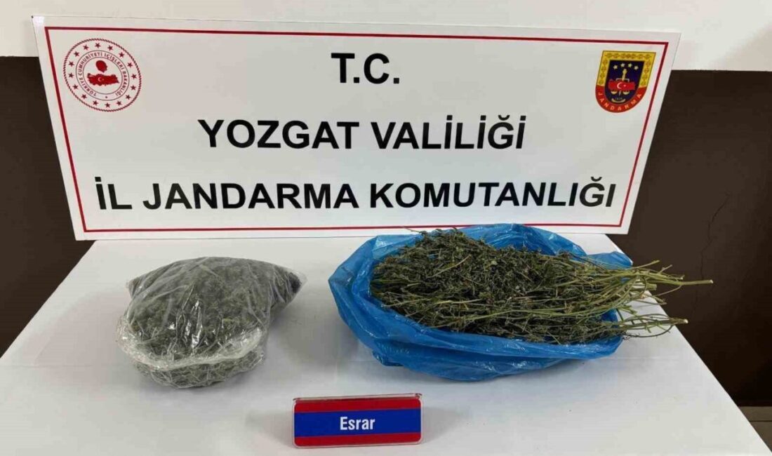 Yozgat'ta uyuşturucu sevkiyatı yapan A.B.'nin aracı ve evinde toplam 740.45