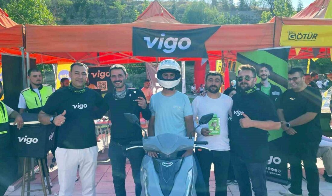Vigo, Kurye Festivali'nde kurye adaylarına firma avantajlarını anlattı, başvurular topladı