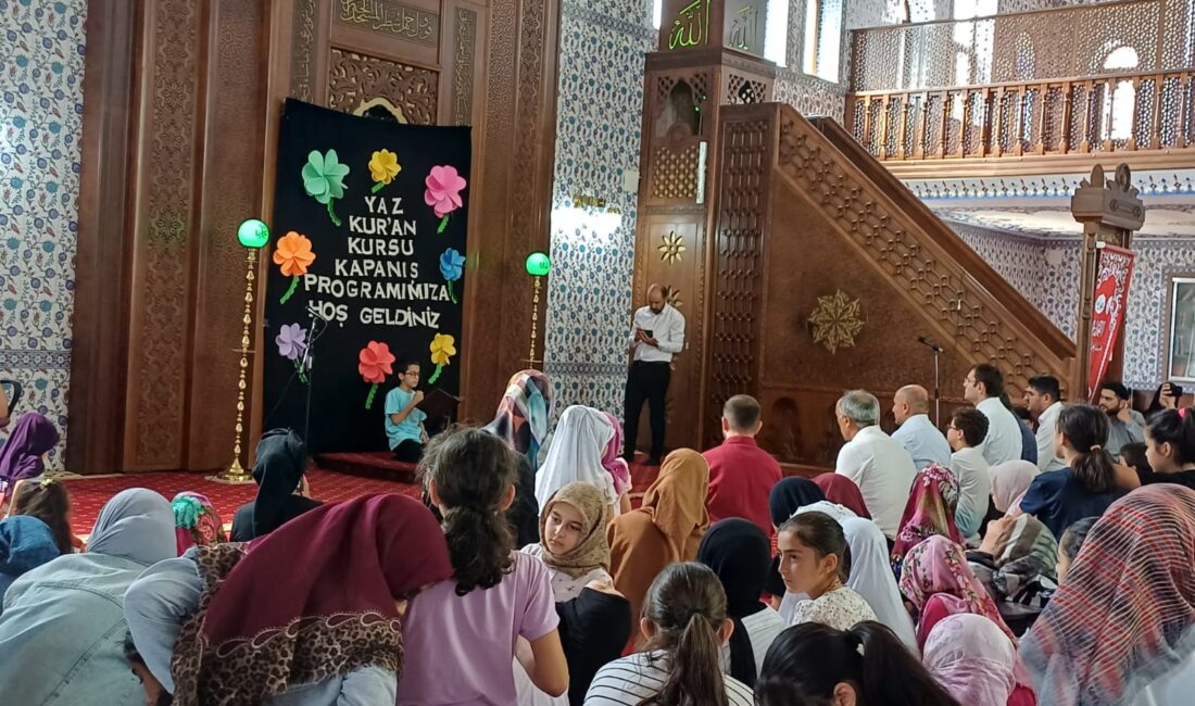 Yerköy İlçe Müftülüğü tarafından düzenlenen 2025 Yılı Yaz Kur’an Kursu