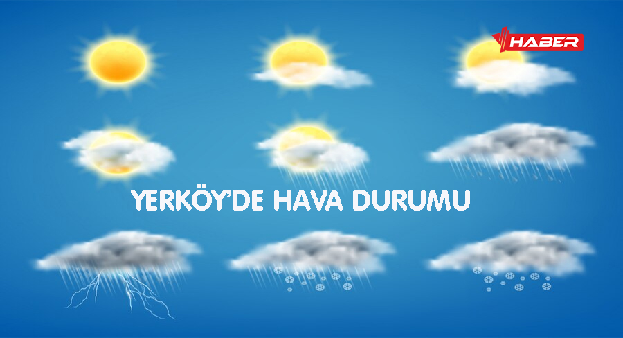 Meteoroloji Genel Müdürlüğü’nün verilerine göre, 18 Ağustos Pazartesi günü Yerköy’de