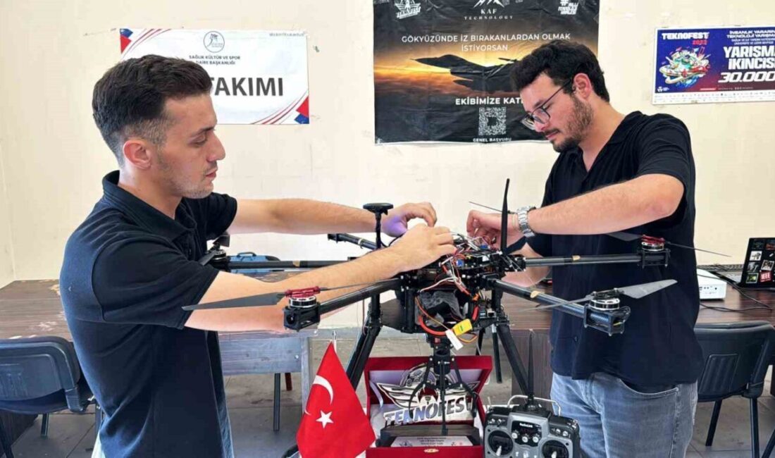 Karabük Üniversitesi Mühendislik Fakültesi öğrencilerinden oluşan KAF Teknoloji Takımı, TEKNOFEST