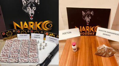 Yozgat İl Emniyet Müdürlüğü Narkotik Suçlarla Mücadele Şube Müdürlüğü ekiplerince