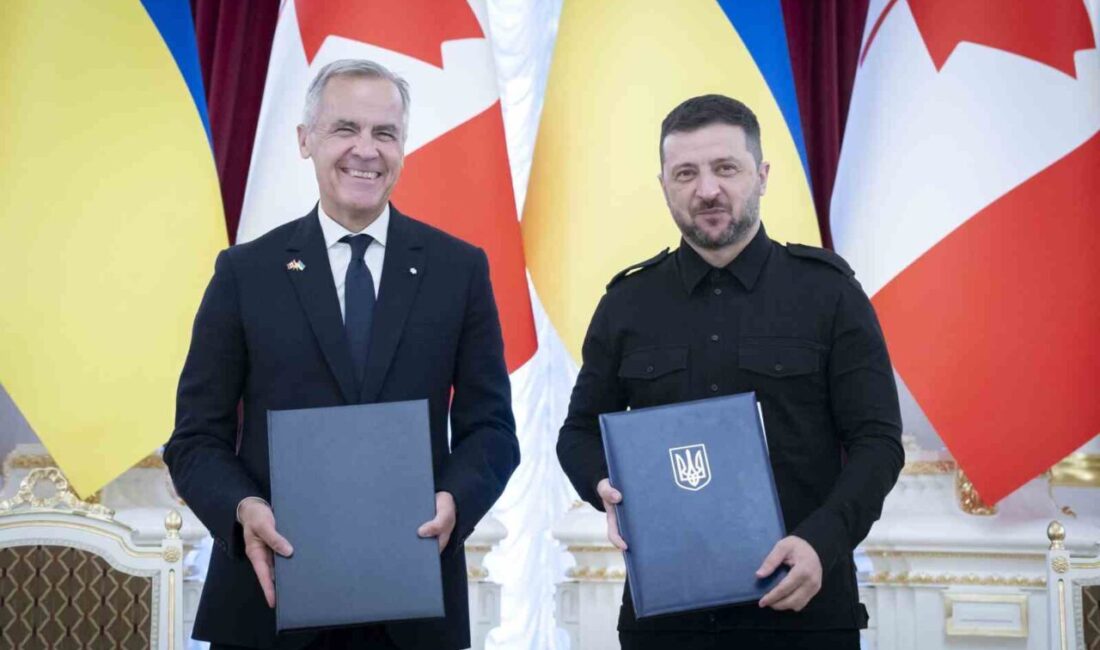 Ukrayna Devlet Başkanı Zelenskiy, Kanada Başbakanı Carney ile yapılan görüşmede,