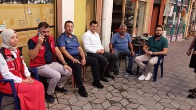 Yerköy Kaymakamı Mehmet Halis Aydın, ilçede ikamet eden Kıbrıs gazileri