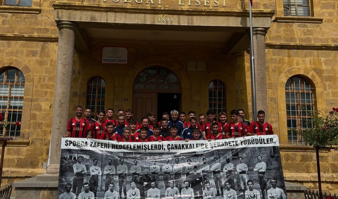 Yozgat’ın köklü eğitim kurumlarından biri olan Yozgat Lisesi, şehrin spor