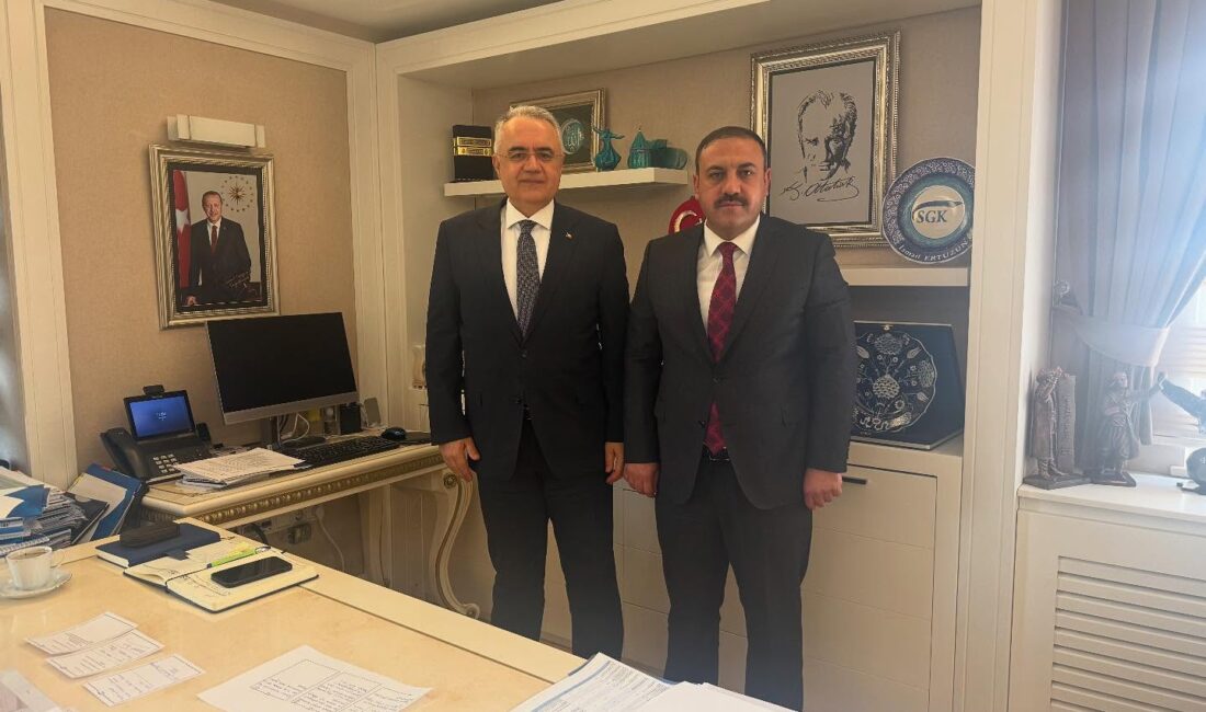 Çiçekdağı Belediye Başkanı Hasan Hakanoğlu, Ankara’da çeşitli temaslarda bulundu. Başkan