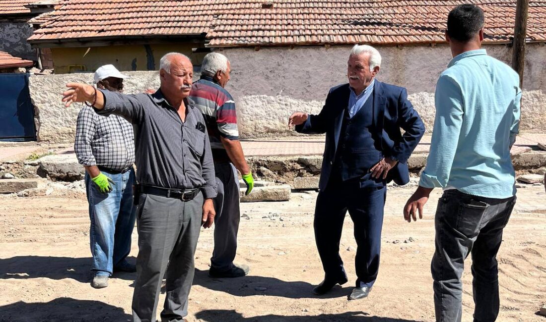 Köseli Belediye Başkanı Mustafa Duran, ilçede devam eden altyapı ve