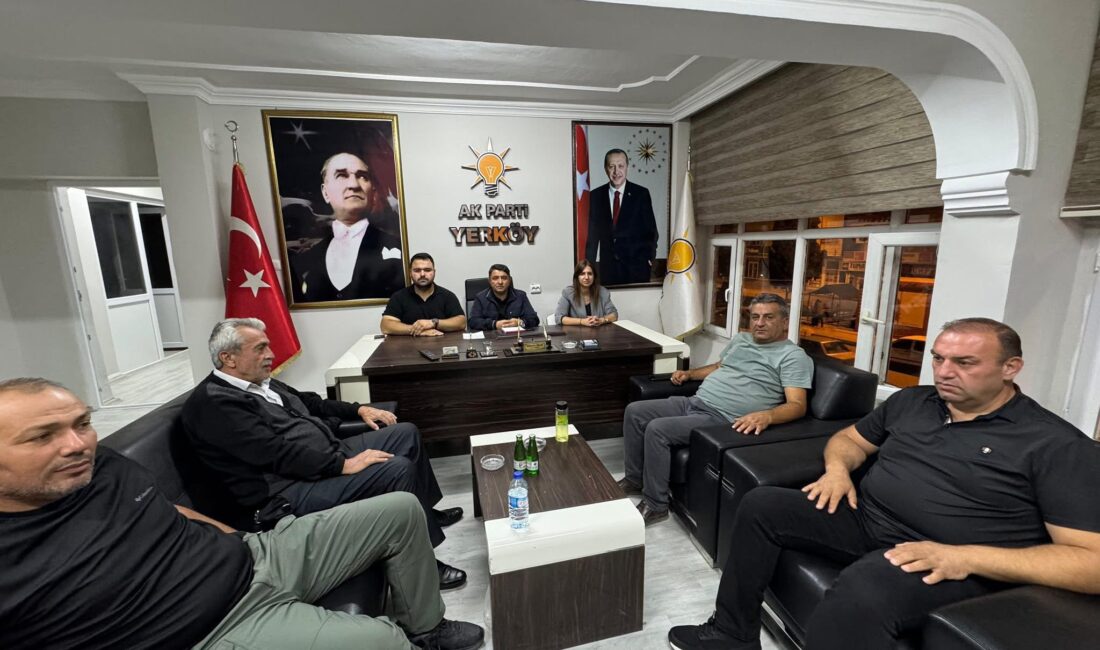 AK Parti Yerköy İlçe Teşkilatı, İlçe Danışma Meclisi toplantısını gerçekleştirdi.