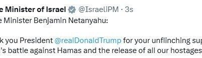 ABD Başkanı Donald Trump, Hamas'ı rehineleri canlı kalkan olarak kullanmamaları