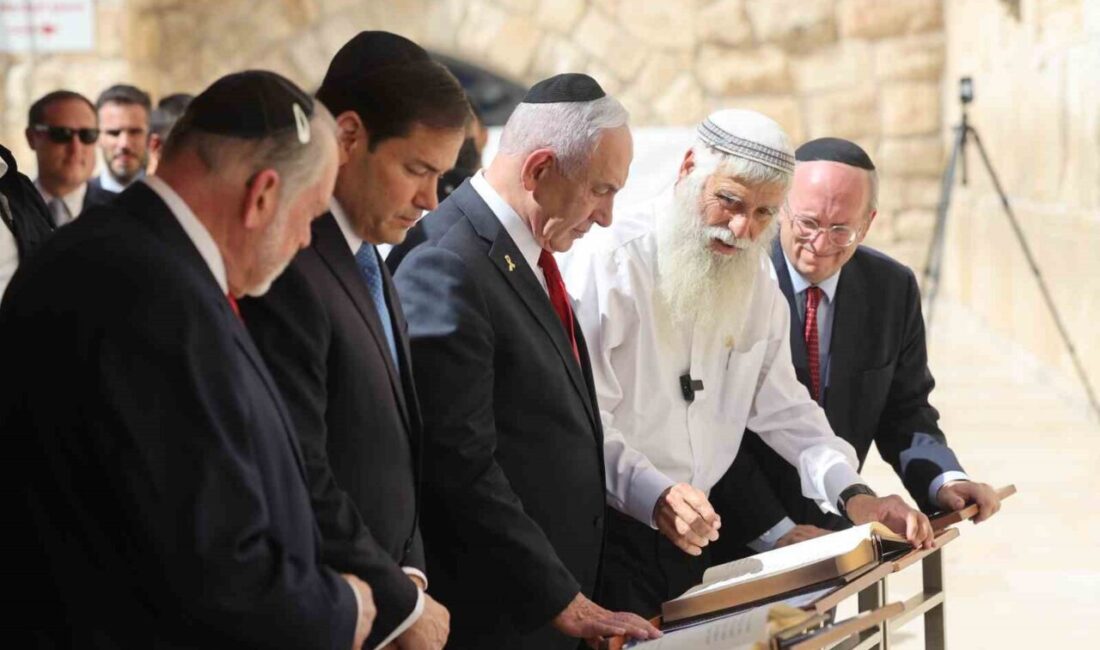 ABD Dışişleri Bakanı Marco Rubio, İsrail ziyareti sırasında Başbakan Netanyahu
