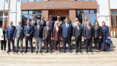 Aile ve Sosyal Hizmetler Bakanı Mahinur Özdemir Göktaş, Çorum'da yapılan