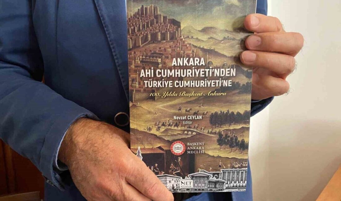Ankara'nın tarihini anlatan 'Ankara Ahi Cumhuriyeti'nden Türkiye Cumhuriyeti'ne' isimli kitabın