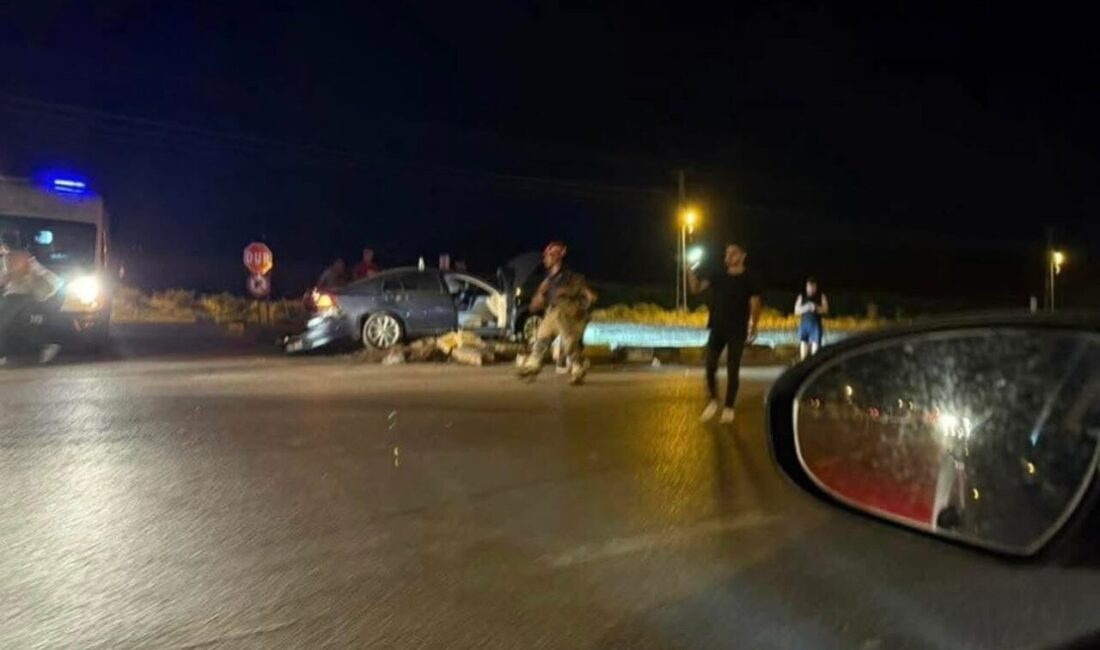 Ankara'nın Sincan ilçesindeki Ayaş semtinde meydana gelen trafik kazasında 2