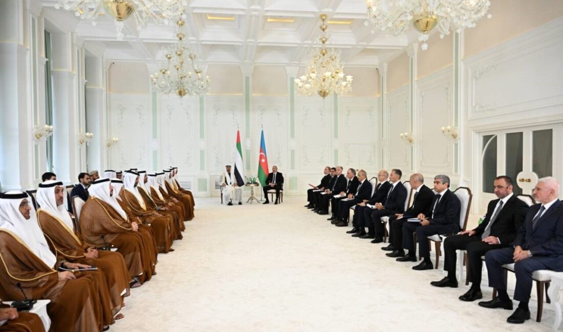 BAE Devlet Başkanı Şeyh Muhammed Bin Zayed Al Nahyan, Azerbaycan